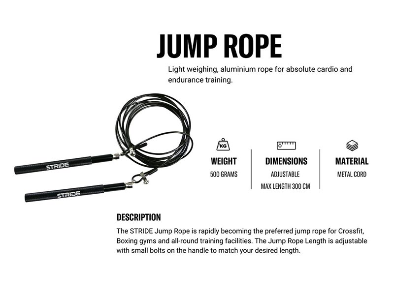STRIDE Jump Rope / Springseil (Aluminium)